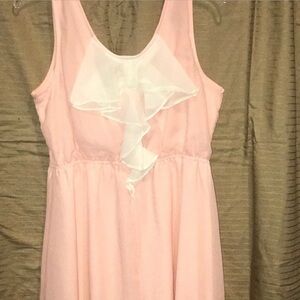 Rebellion brand pink dress Large